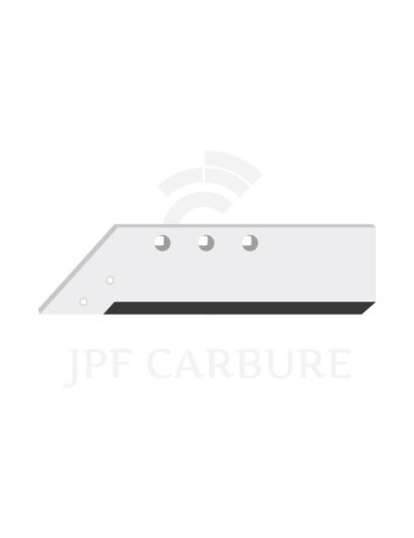 Soc carbure gauche à pointe boulonnée 16".