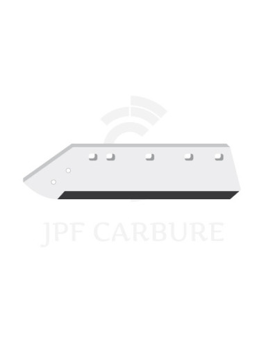 Soc carbure gauche à pointe boulonnée 14".