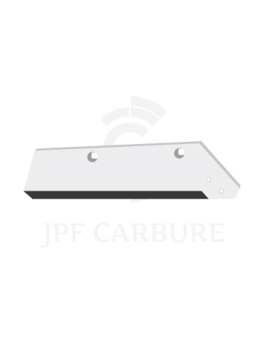 Soc carbure droite à pointe boulonnée 16".