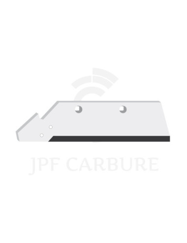 Soc carbure gauche à pointe boulonnée 16".