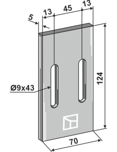 Racloir pour rouleaux packer