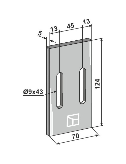 Racloir pour rouleaux packer