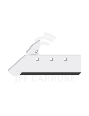 Soc carbure gauche à pointe boulonnée 14".