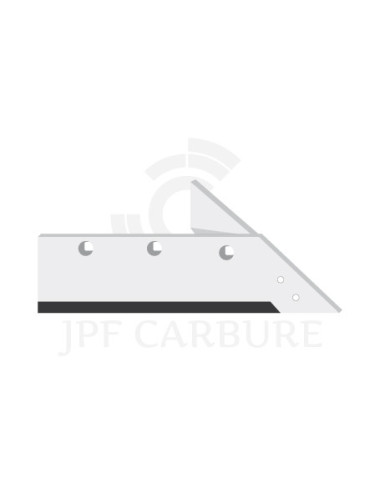 Soc carbure droite à pointe boulonnée 16", lame 3008.