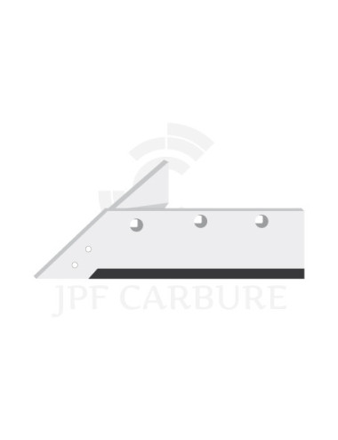 Soc carbure gauche à pointe boulonnée 16", lame 3008.