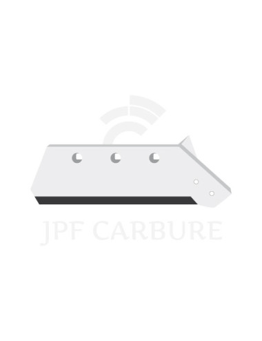 Soc carbure droite à pointe boulonnée 14".