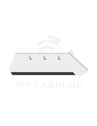 Soc carbure droite à pointe boulonnée 16".