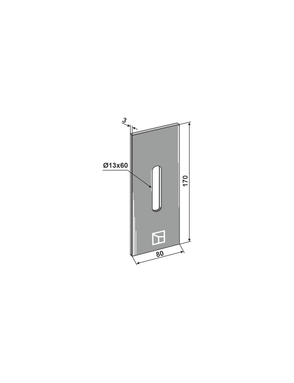 Racloir pour rouleaux packer