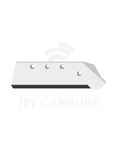 Soc carbure droite à pointe boulonnée 16".