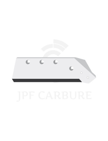 Soc carbure droite à pointe boulonnée 14".