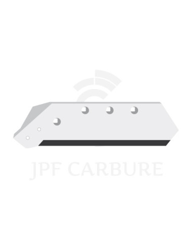 Soc carbure gauche à pointe boulonnée 14".