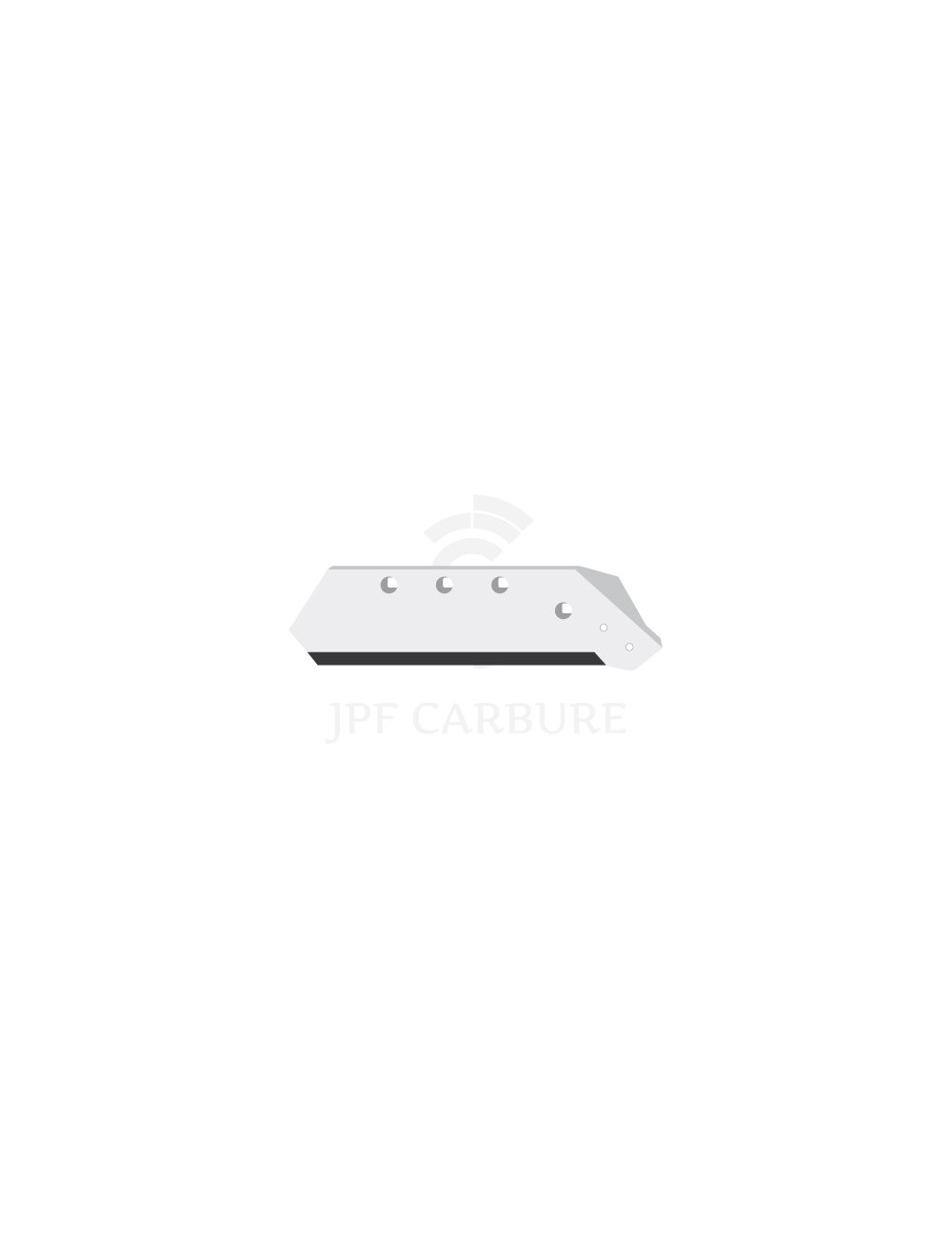 Soc carbure droite à pointe boulonnée 16" RW.