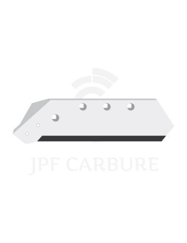 Soc carbure gauche à pointe boulonnée 16" RW.