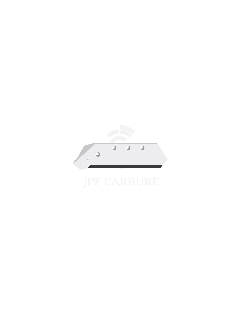 Soc carbure gauche à pointe boulonnée 16" RW.