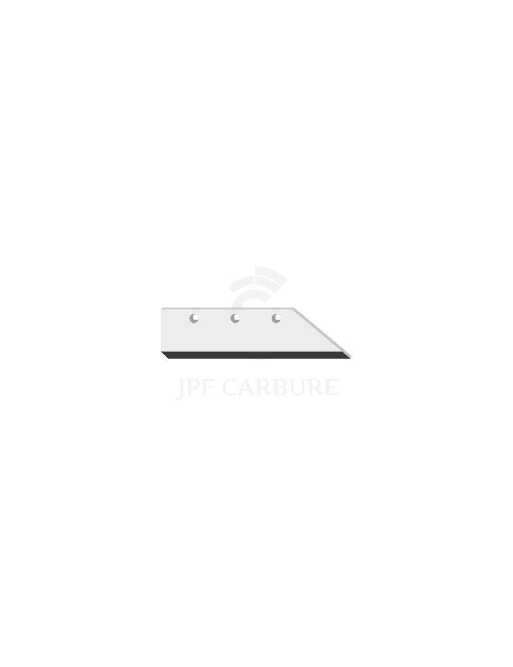 Soc carbure droite à barre 14".