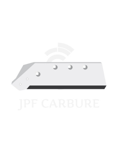 Soc carbure gauche à pointe boulonnée 16", lame TA.