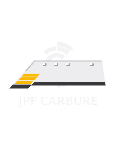 Soc carbure gauche 16", boulon diametre 1/2.
