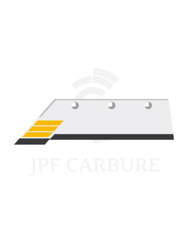 Soc carbure gauche à bec de canne.