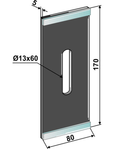Racloir pour rouleaux packer - DURAFACE