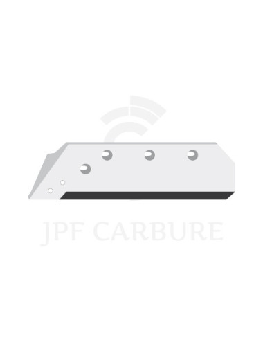 Soc carbure gauche à pointe boulonnée 14" HB6.