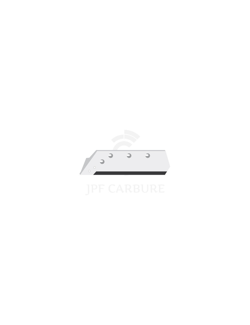 Soc carbure gauche à pointe boulonnée 14".