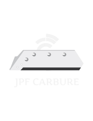Soc carbure gauche à pointe boulonnée 16".