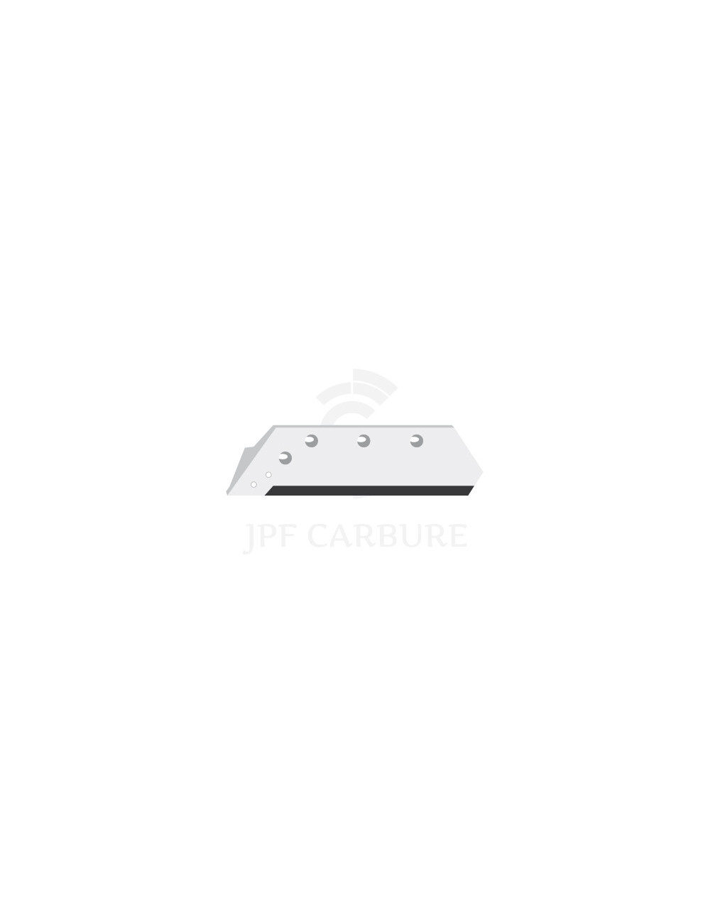 Soc carbure gauche à pointe boulonnée 16".