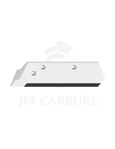 Soc carbure gauche à pointe boulonnée 14" Losange.