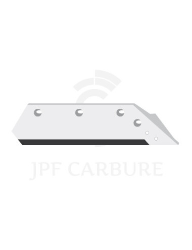 Soc carbure droite à pointe boulonnée 18".