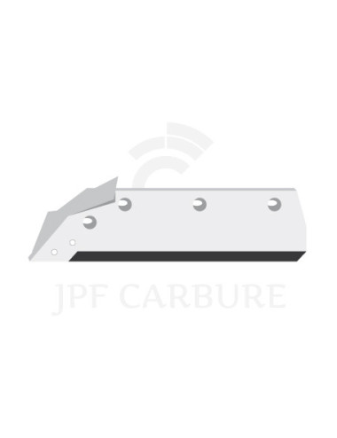 Soc carbure gauche à pointe boulonnée 16".