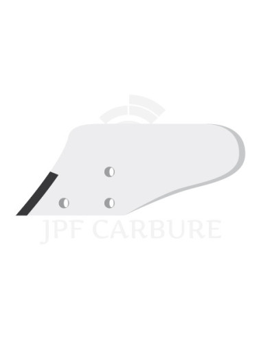 Versoir de rasette gauche avec plaquettes carbure.