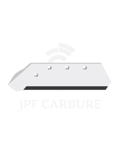 Soc carbure gauche à pointe boulonnée 16".