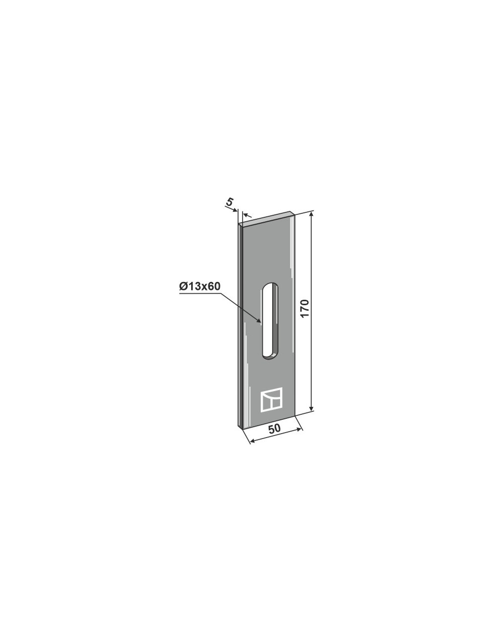 Racloir pour rouleaux packer