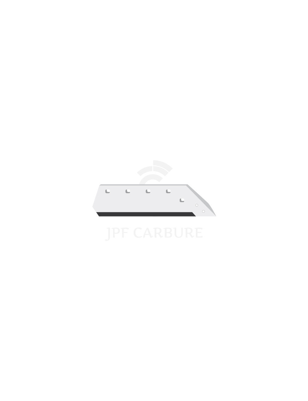 Soc carbure droite à pointe boulonnée 18".