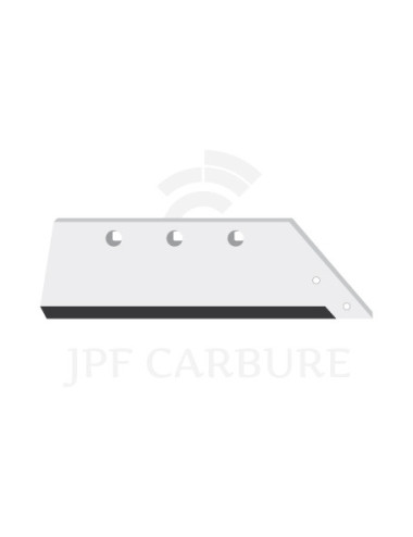 Soc carbure droite à pointe boulonnée 16".