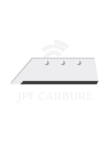 Soc carbure gauche à pointe boulonnée 16".