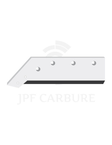 Soc carbure gauche à pointe boulonnée 16"