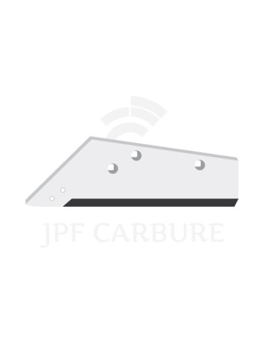 Soc carbure gauche à pointe boulonnée 16"
