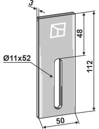 Racloir pour rouleaux packer