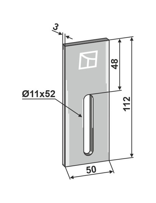 Racloir pour rouleaux packer