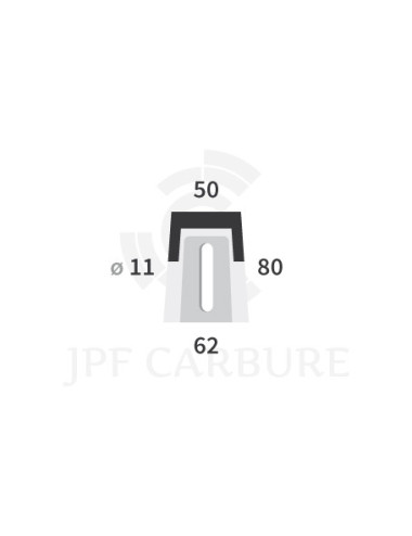 Grattoir avec plaquettes carbure pour Packer.
