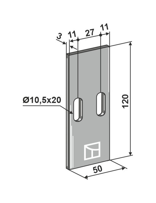 Racloir pour rouleaux packer