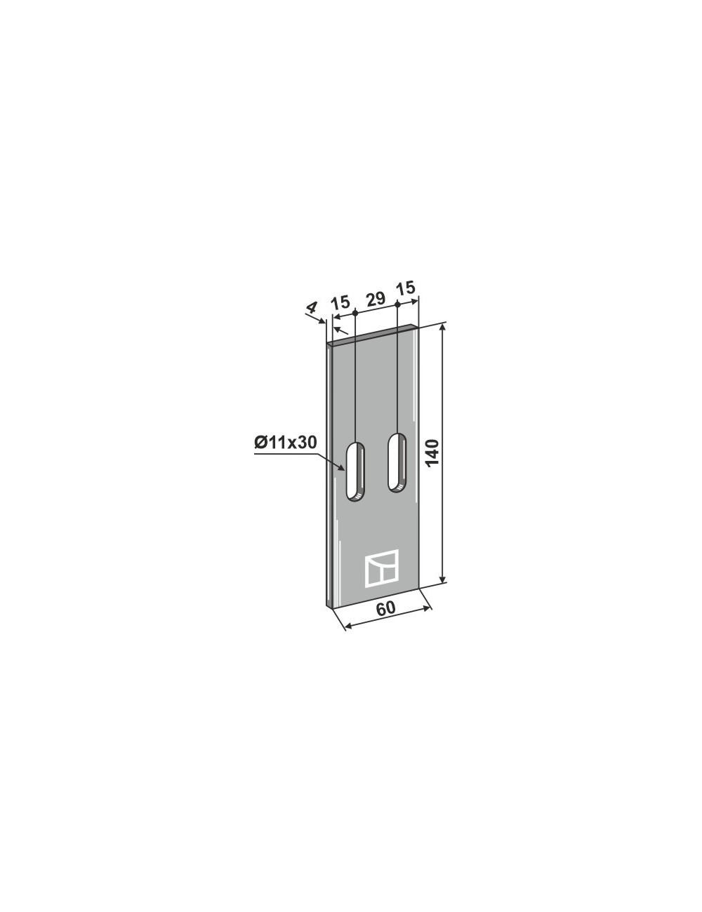 Racloir pour rouleaux packer