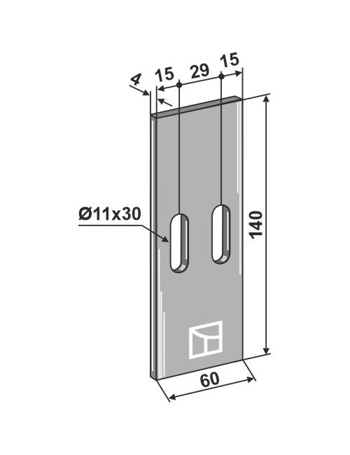 Racloir pour rouleaux packer