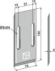 Racloir pour rouleaux packer