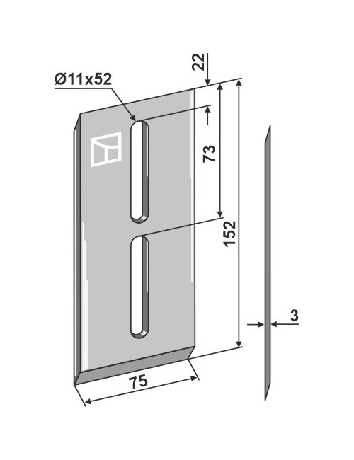 Racloir pour rouleaux packer