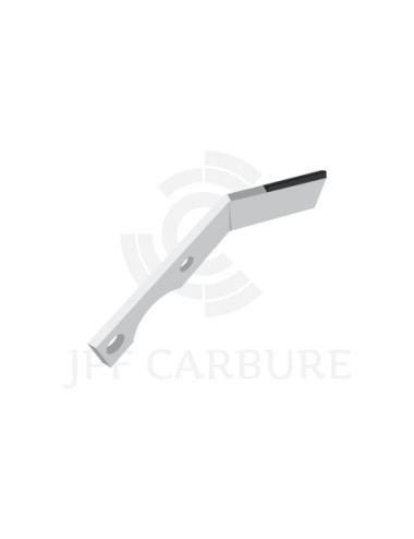 Cultirateau gauche petit modèle avec plaquettes carbure.