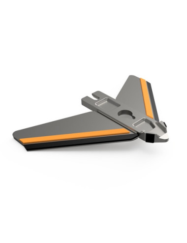Aileron pour Actisol avec plaquettes carbure et rechargement.