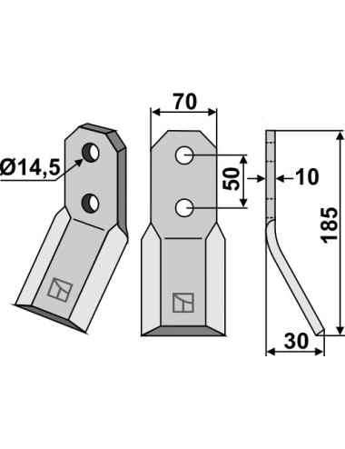 Dent rotative