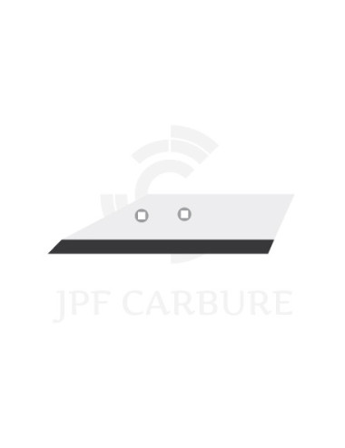 Aileron gauche de déchaumeur avec plaquettes carbure pour CLM.